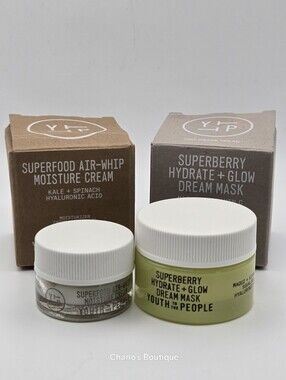 YTTP Hydration Duo: Superberry Dream Mask 15ml + Air-Whip 7.4ml